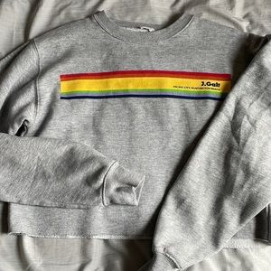 Urban Outfitters J.Galt cropped sweatshirt